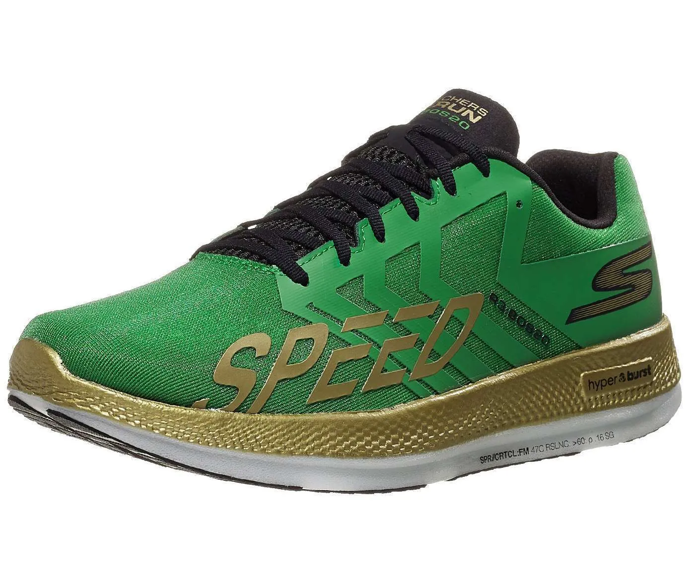 Skechers Men’s GOrun Razor 3 Hyper Shoes Boston – Green