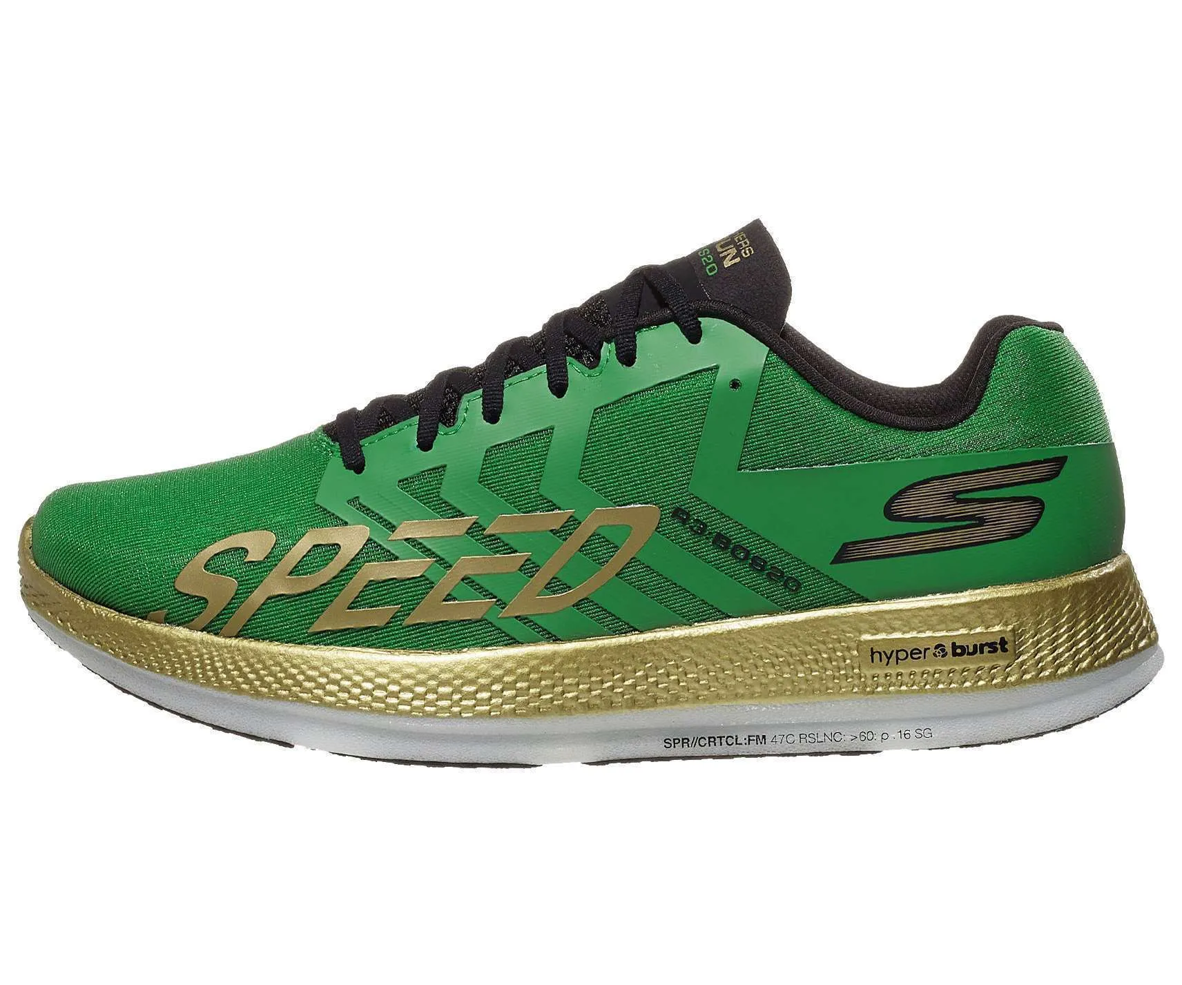 Skechers Men’s GOrun Razor 3 Hyper Shoes Boston – Green