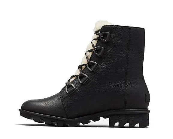 SOREL Phoenix Short Lace Cozy Boot #NL3415-010 Black