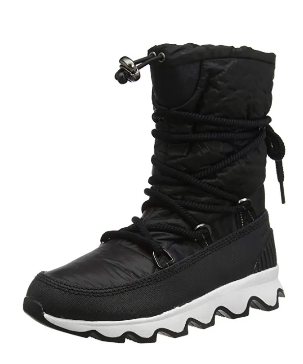 Sorel Women’s Kinetic lace Boot (Camo-Black/White)