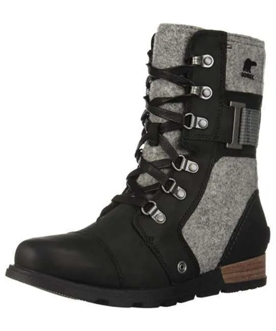 Sorel Women’s Major Carly Combat Boot (Major/Quarry)