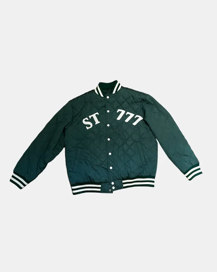 St 777 Quilted Bomber Jacket - William Jacket