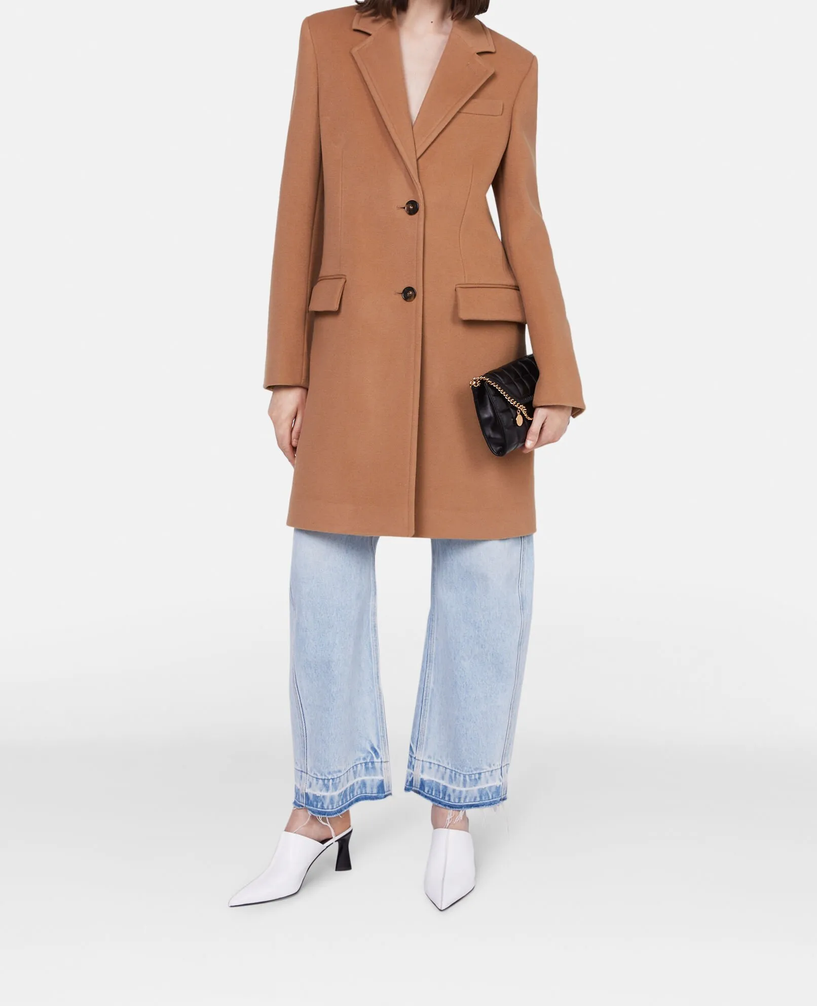 Stella Iconics Structured Single-Breasted Coat