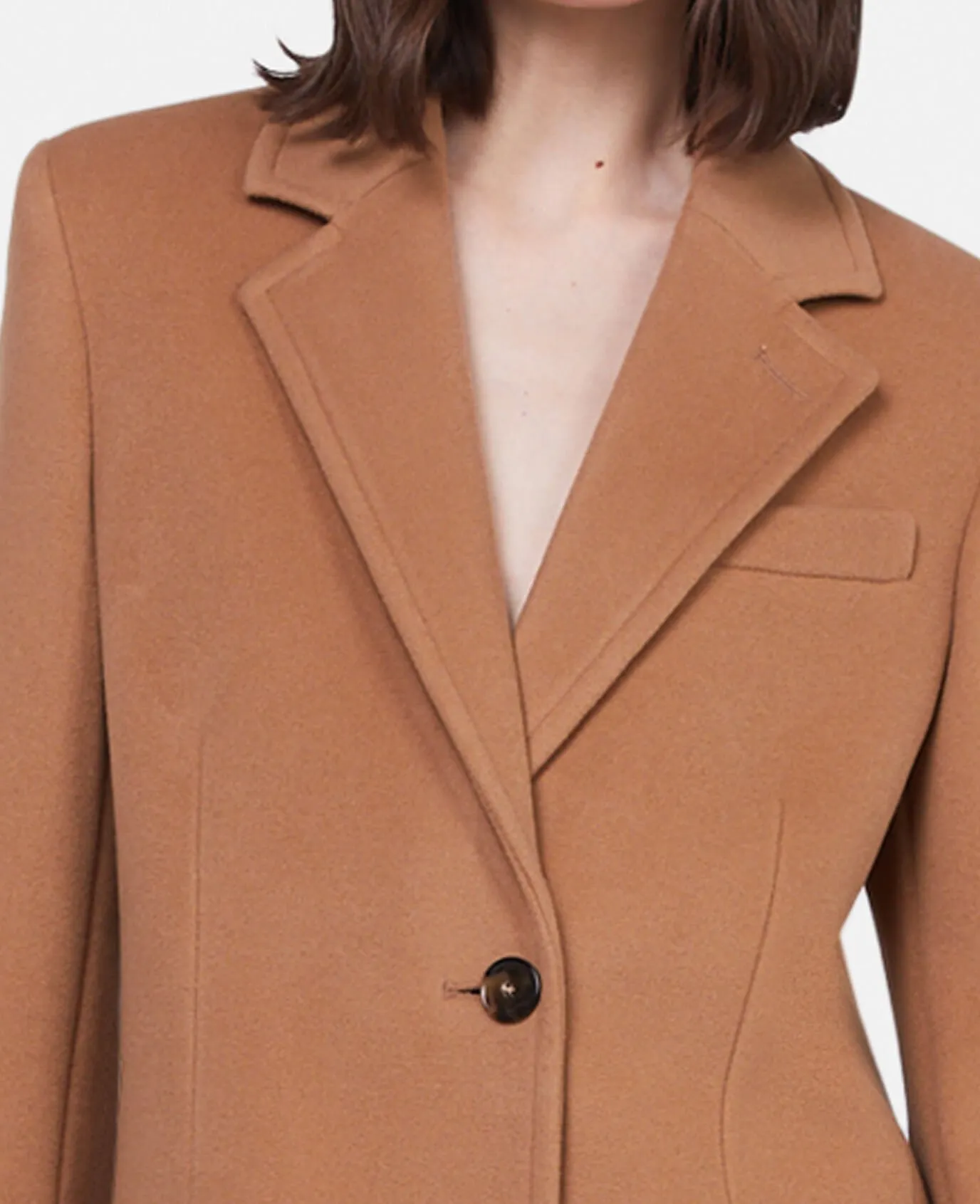 Stella Iconics Structured Single-Breasted Coat