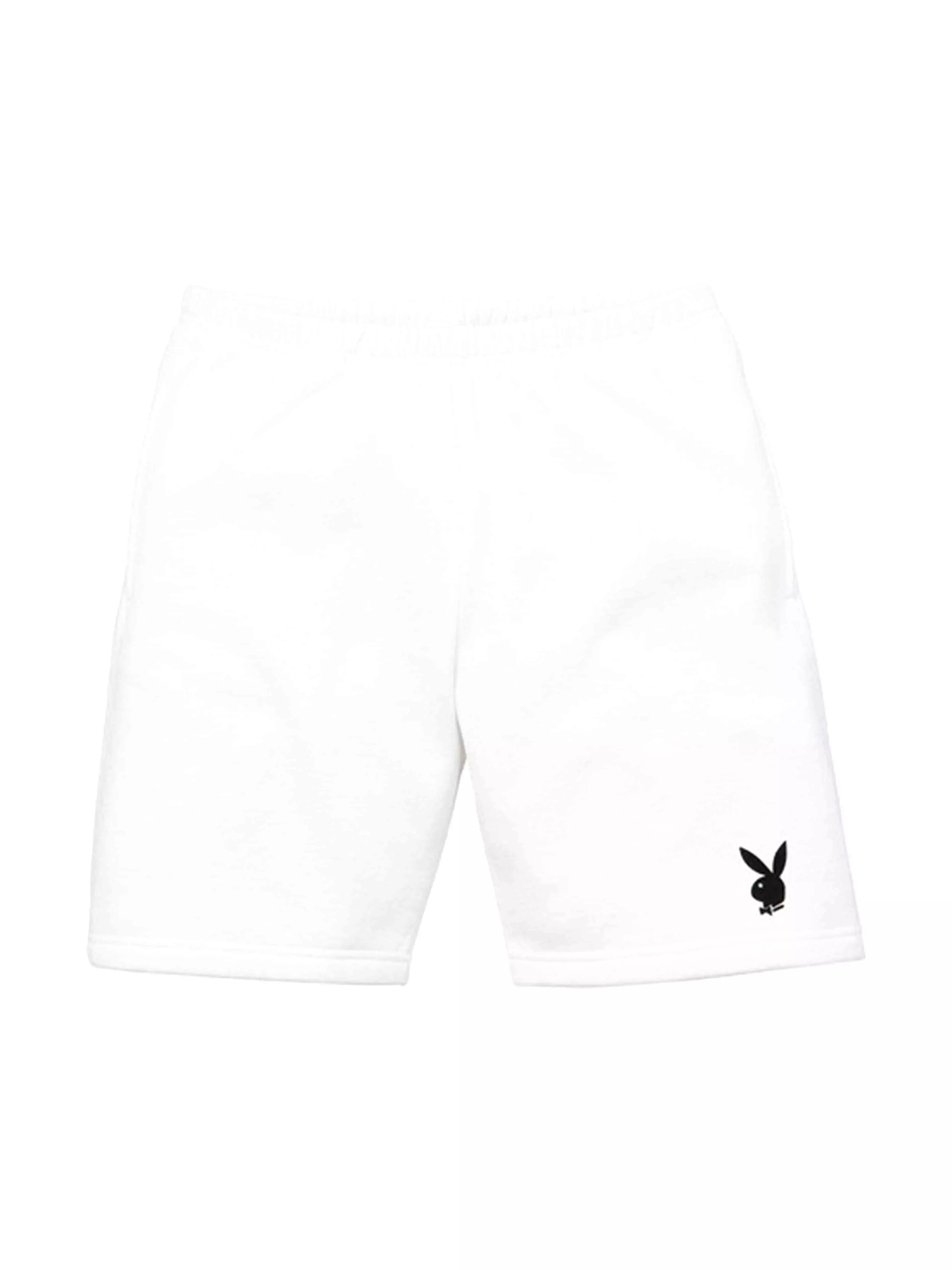 Supreme x Playboy Fleece Shorts White S