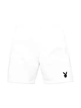 Supreme x Playboy Fleece Shorts White S