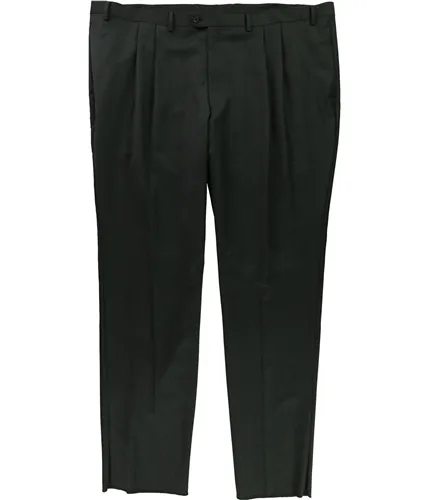 Tasso Elba Mens Pleated Dress Pants Slacks