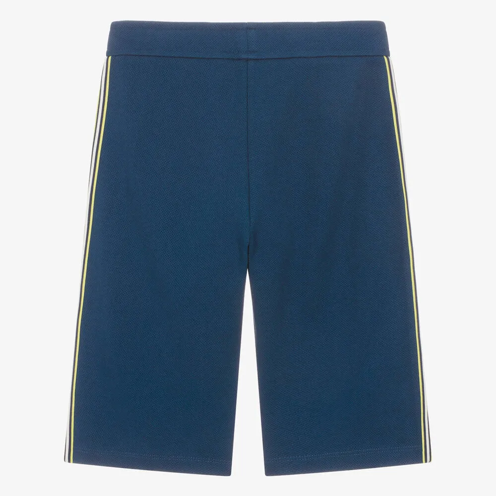 Teen Boys Blue EA Crew Cotton Shorts