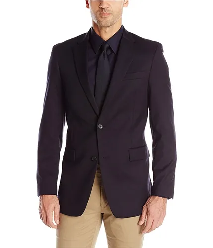 Tommy Hilfiger Mens Trim Fit Two Button Blazer Jacket, TW2