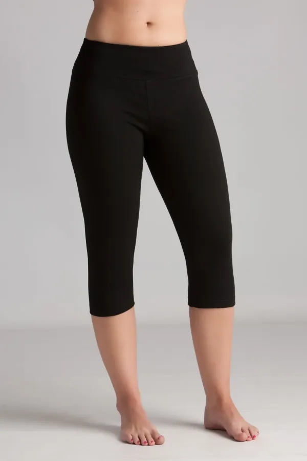 TruActivewear Cotton Spandex Capri Pants