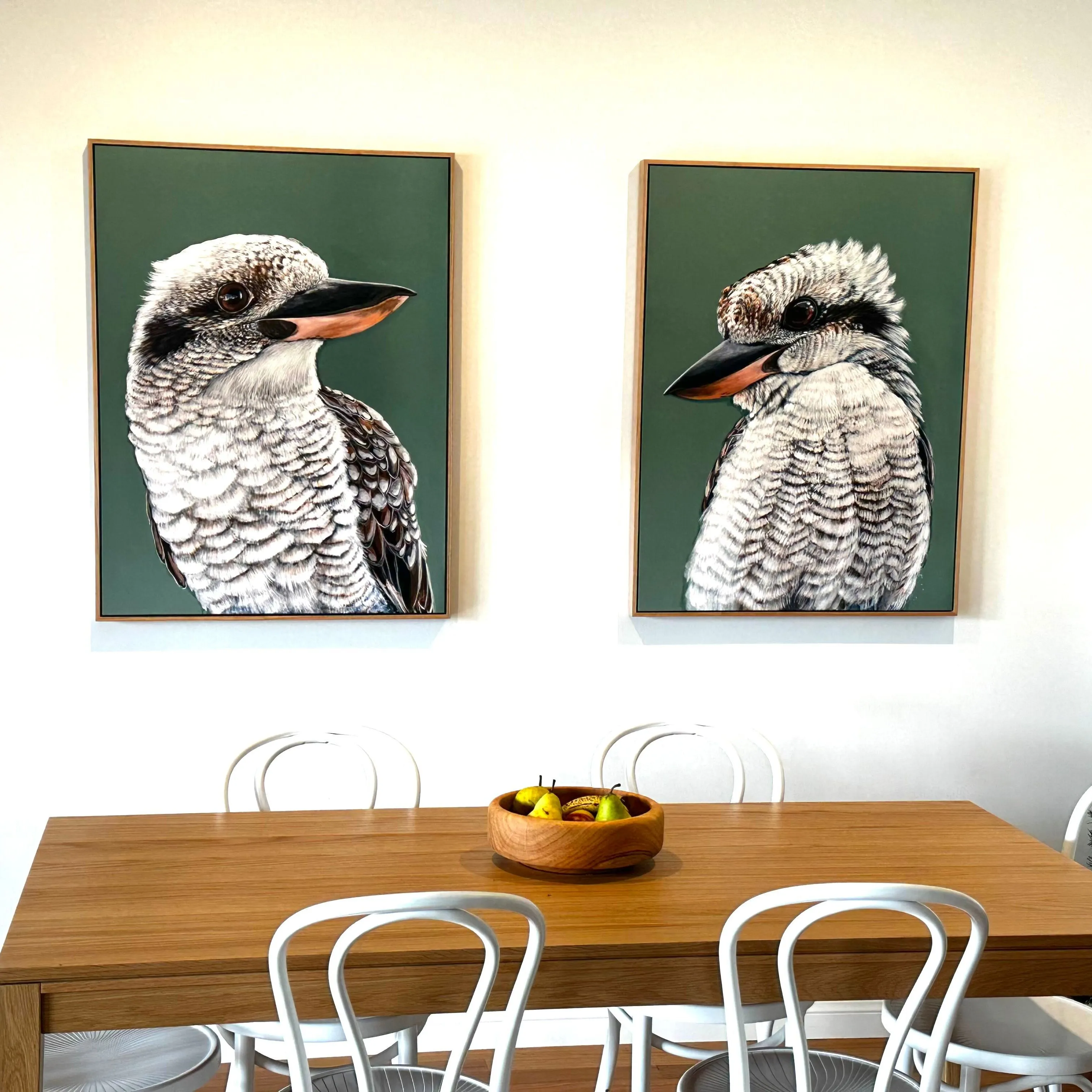 Tucker the Kookaburra Canvas Print