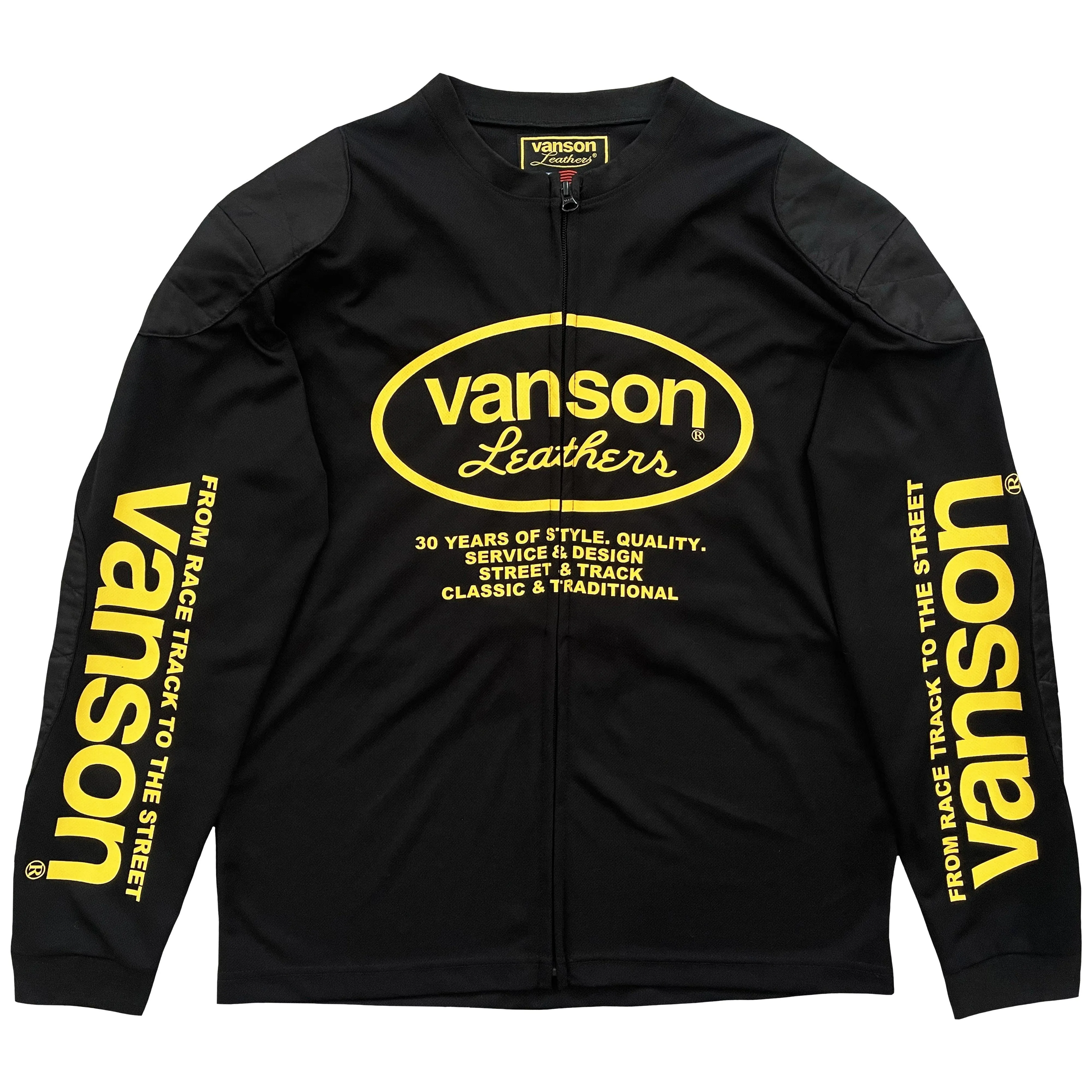 Vanson Leathers Long Sleeve Mesh Jersey