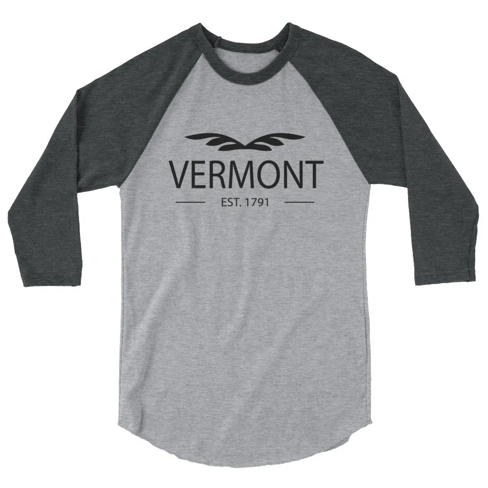 Vermont - 3/4 Sleeve Raglan Shirt - Established