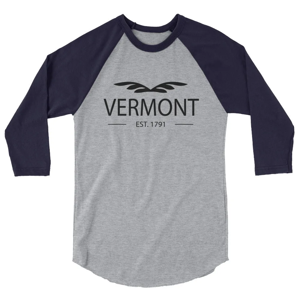 Vermont - 3/4 Sleeve Raglan Shirt - Established