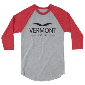 Vermont - 3/4 Sleeve Raglan Shirt - Established