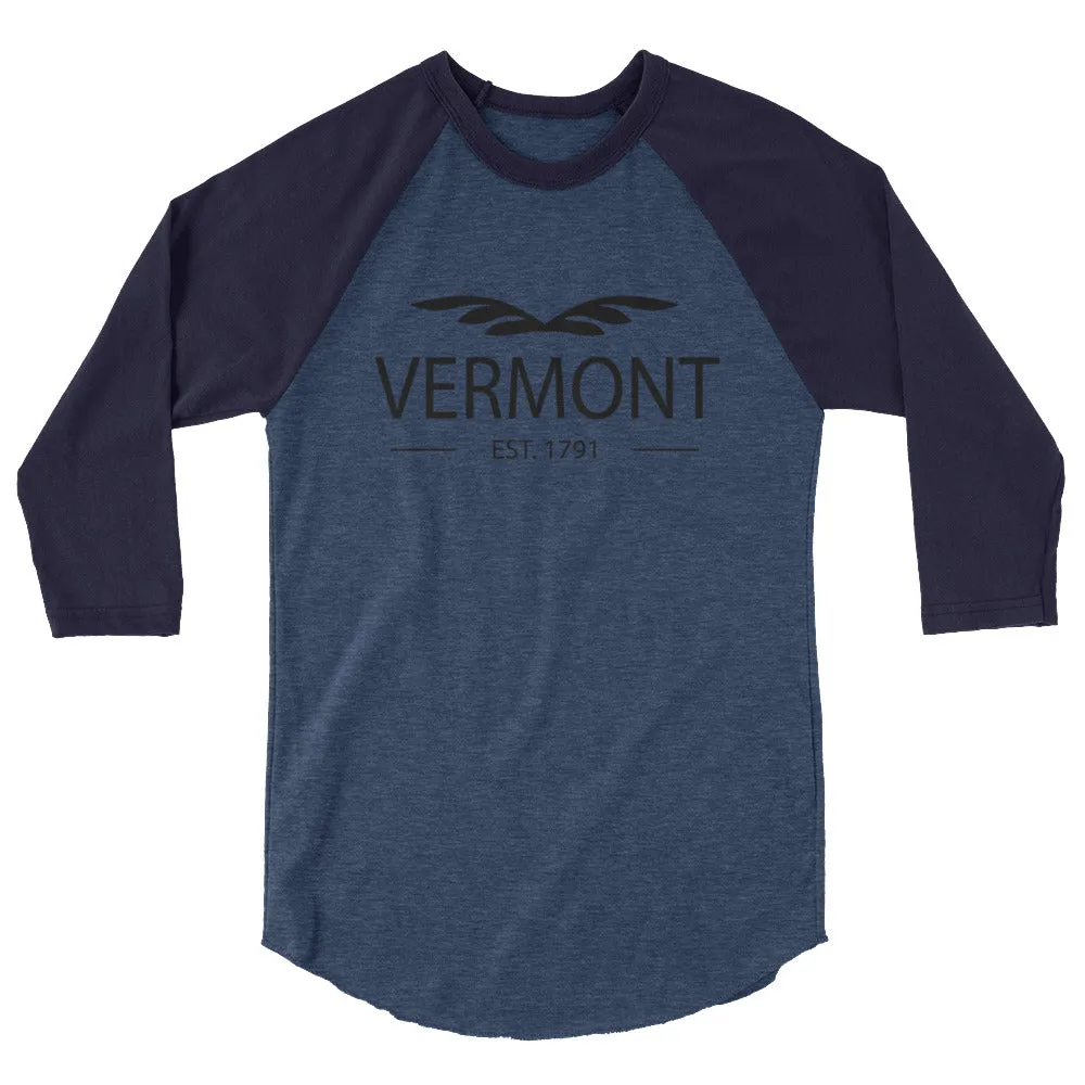 Vermont - 3/4 Sleeve Raglan Shirt - Established