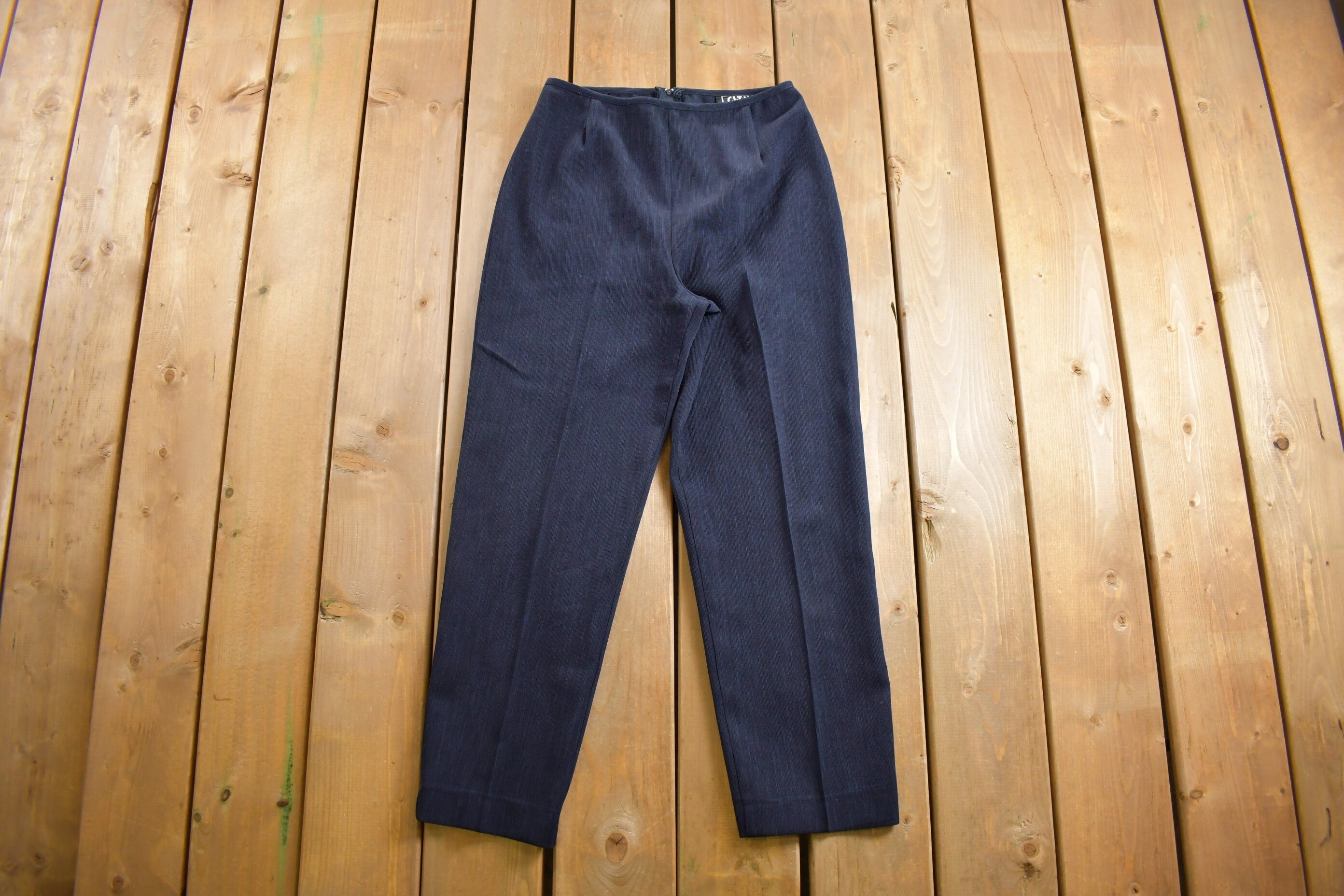 Vintage 1970's Pleated Trousers 28 x 29.5 / Made in USA / Rare 80s Vintage / American Vintage / Streetwear Fashion / Vintage Pan