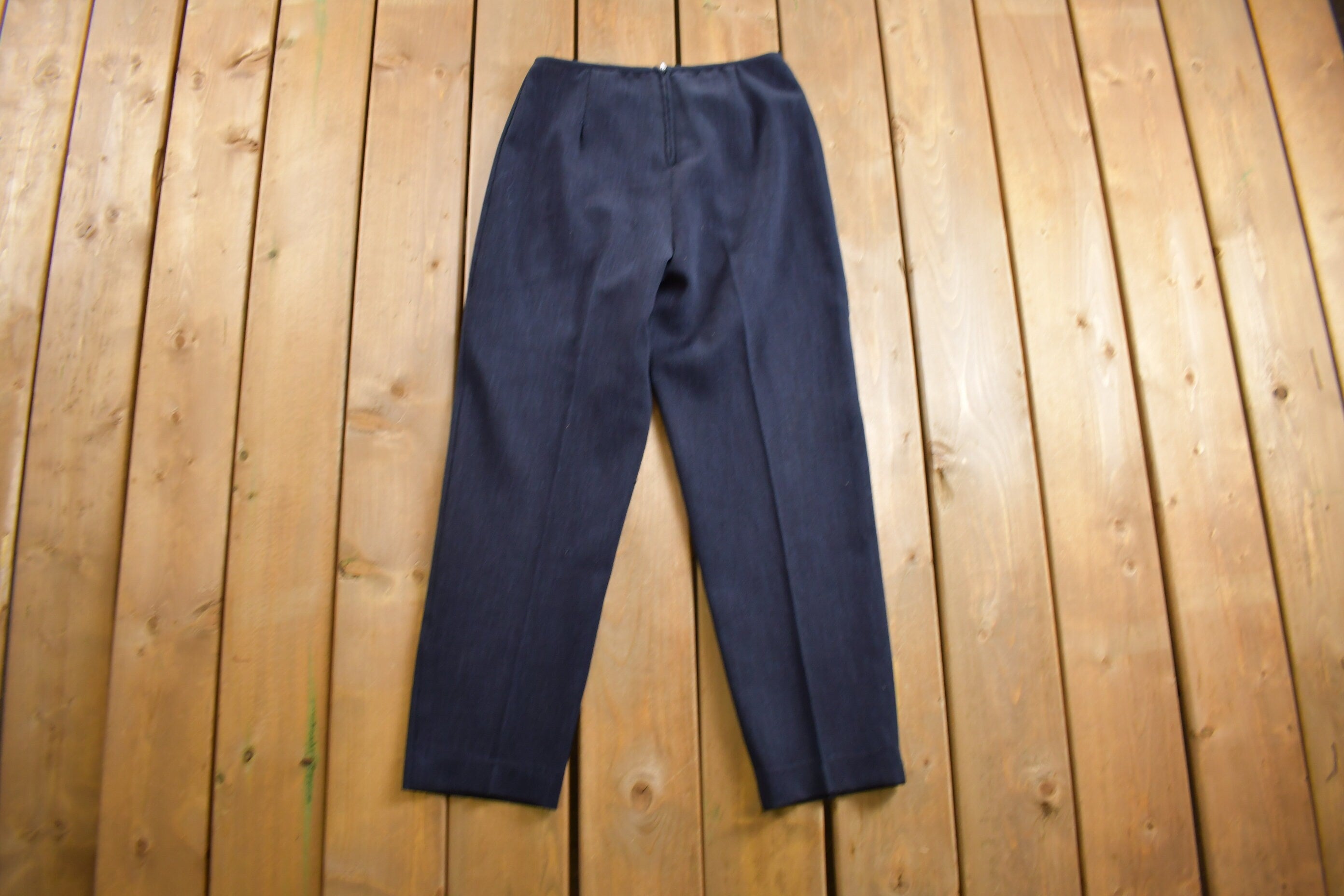 Vintage 1970's Pleated Trousers 28 x 29.5 / Made in USA / Rare 80s Vintage / American Vintage / Streetwear Fashion / Vintage Pan