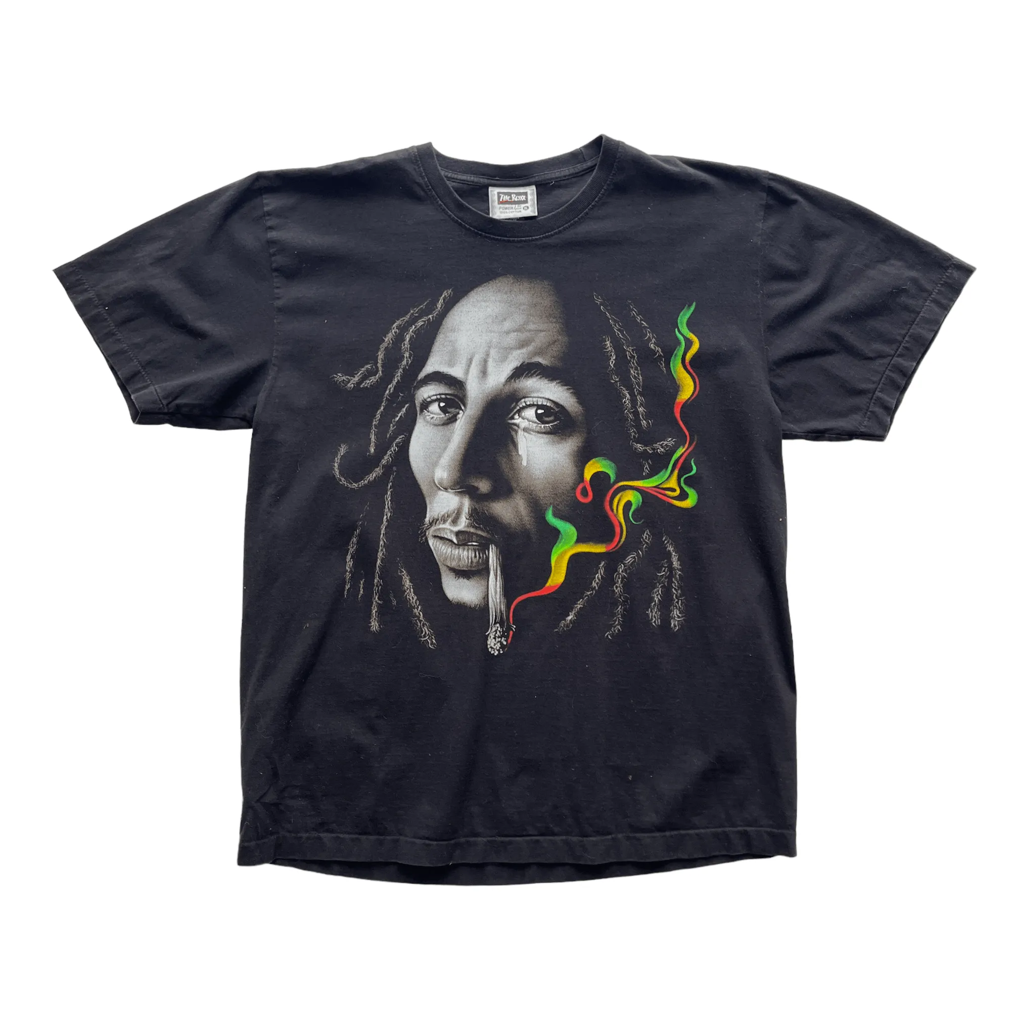 Vintage 90s Black Bob Marley Single Stitch Graphic Tee - Extra Large