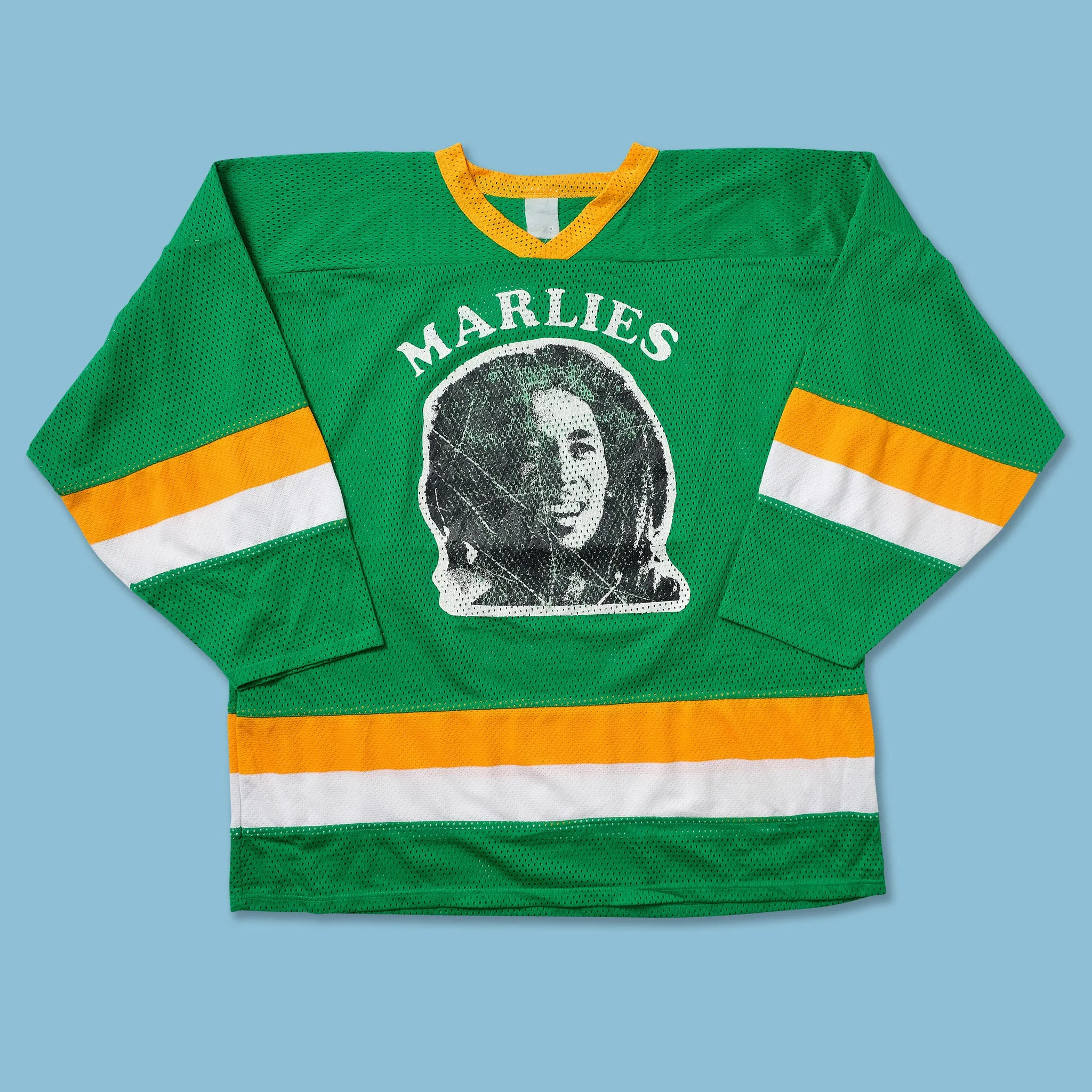 Vintage Bob Marley Hockey Jersey XXL