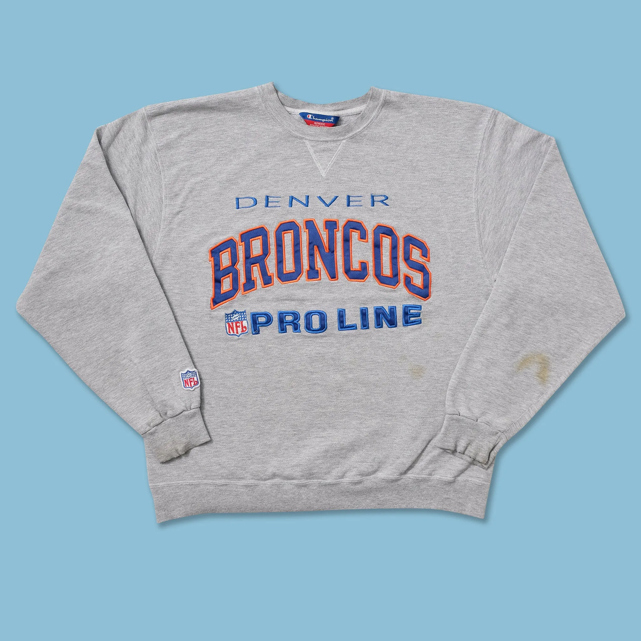 Vintage Champion Denver Broncos Sweater Medium