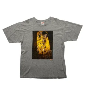 Vintage Grey Supreme Gustav Klimt The Kiss FW12 Tee - Large