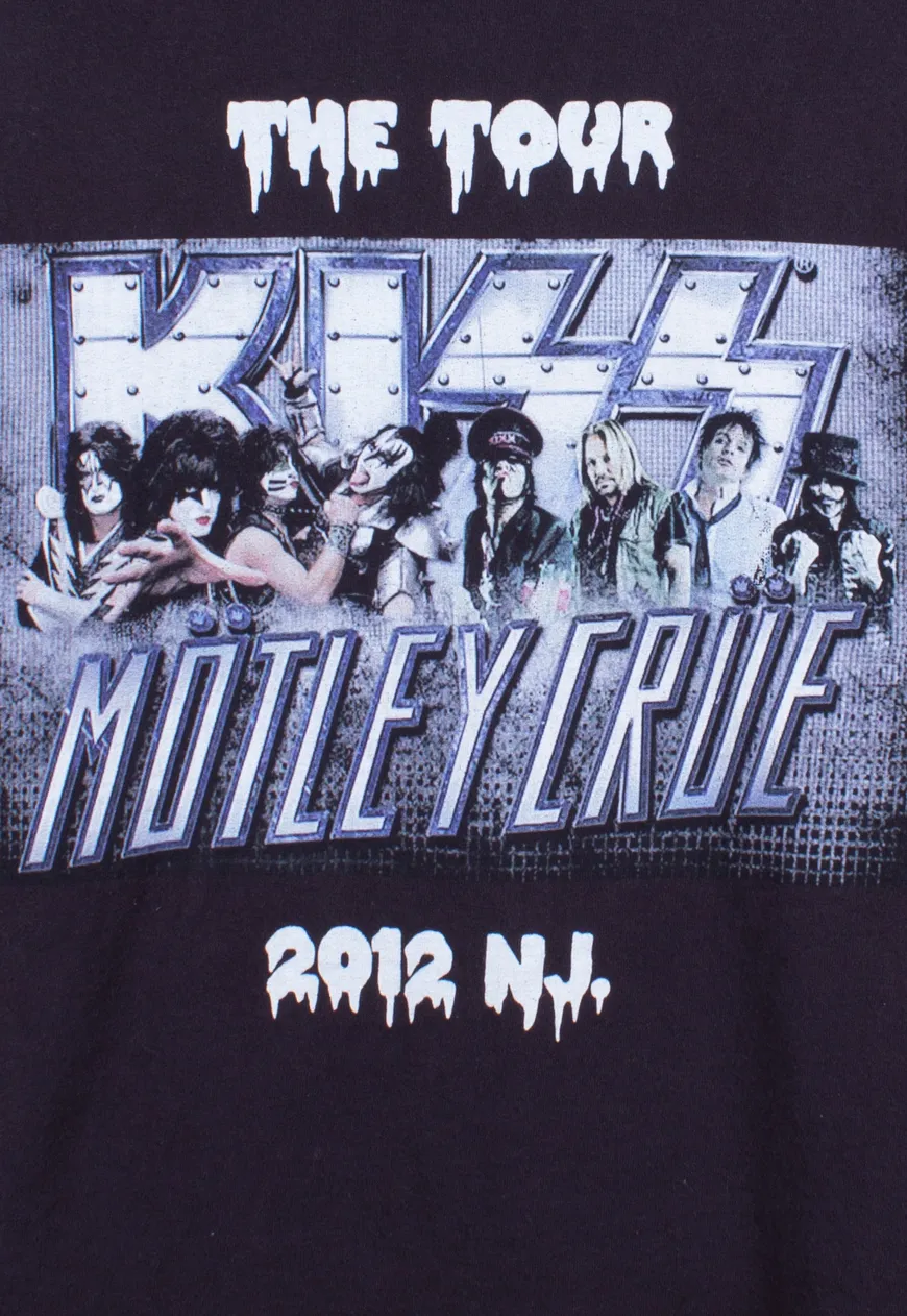 Vintage T-Shirt KISS Motley Crue | Mens Womens Vintage Clothing