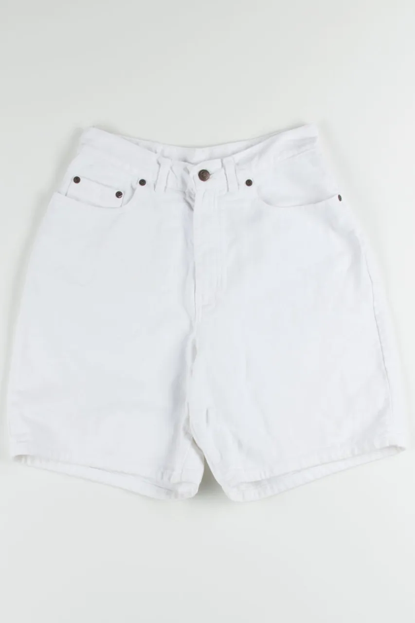 Vintage White Denim Shorts 45 (sz. W28.5)