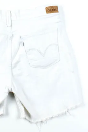 White Levi's Denim Shorts (sz. 8)