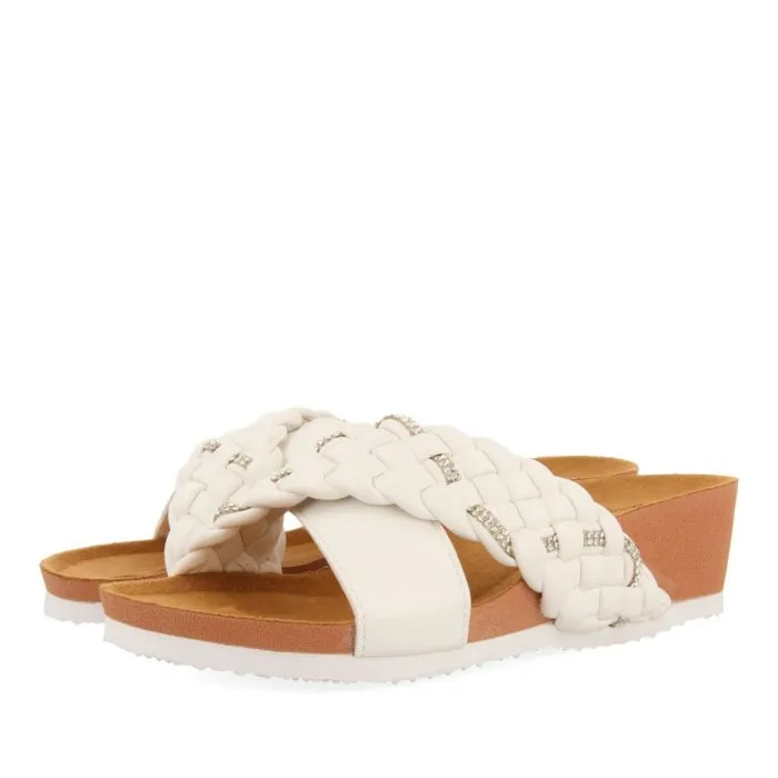 WOMEN'S SANDALS WITH STRAPS AND WEDGE BELPASSO