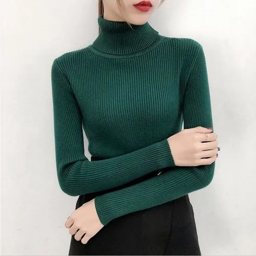 Women's Knitwear Long Sleeve Sweaters & Cardigans Casual Solid Color